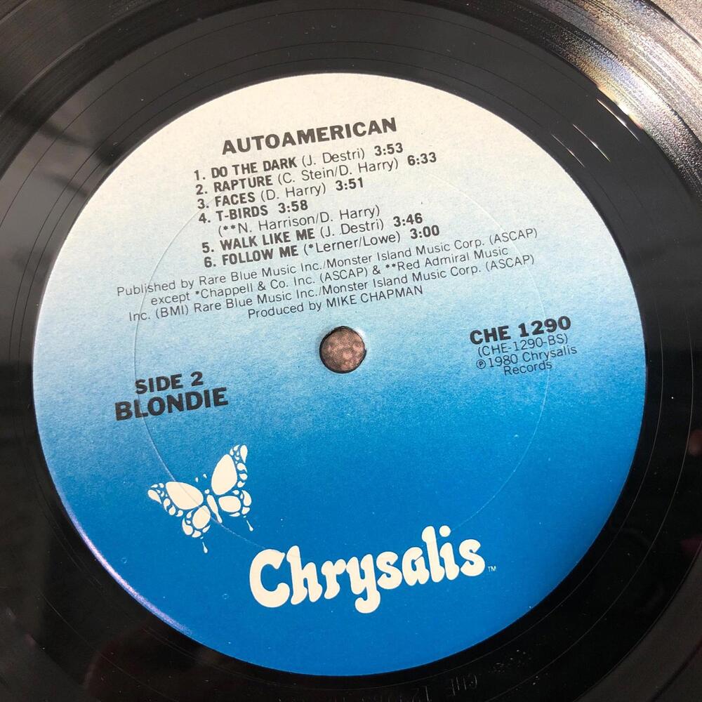 BLONDIE AutoAmerican Vinyl LP - Picture 4 of 7